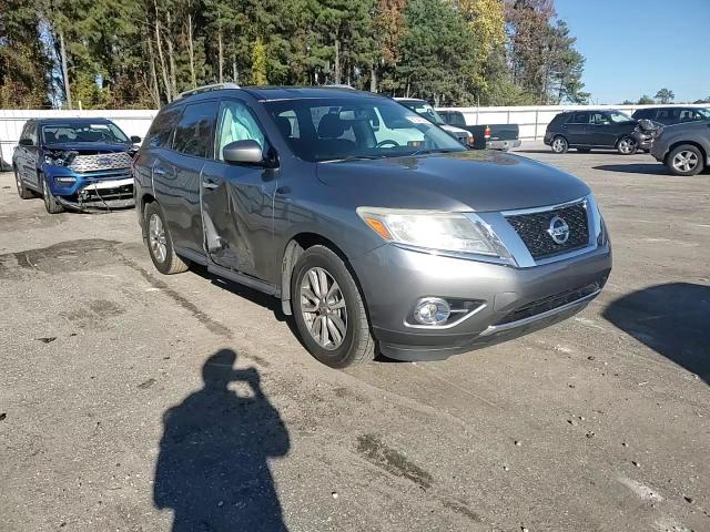 2016 Nissan Pathfinder VIN 5N1AR2MN4GC612301 Copart auction photo, side damage thumbnail 11