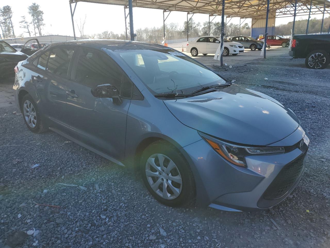 2021 Toyota Corolla VIN 5YFEPMAE6MP155294 Copart auction photo, all over damage thumbnail 4