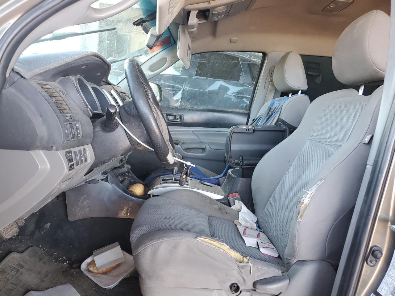 2013 Toyota Tacoma VIN 3TMLU4EN9DM125689 Copart auction photo, all over damage thumbnail 7