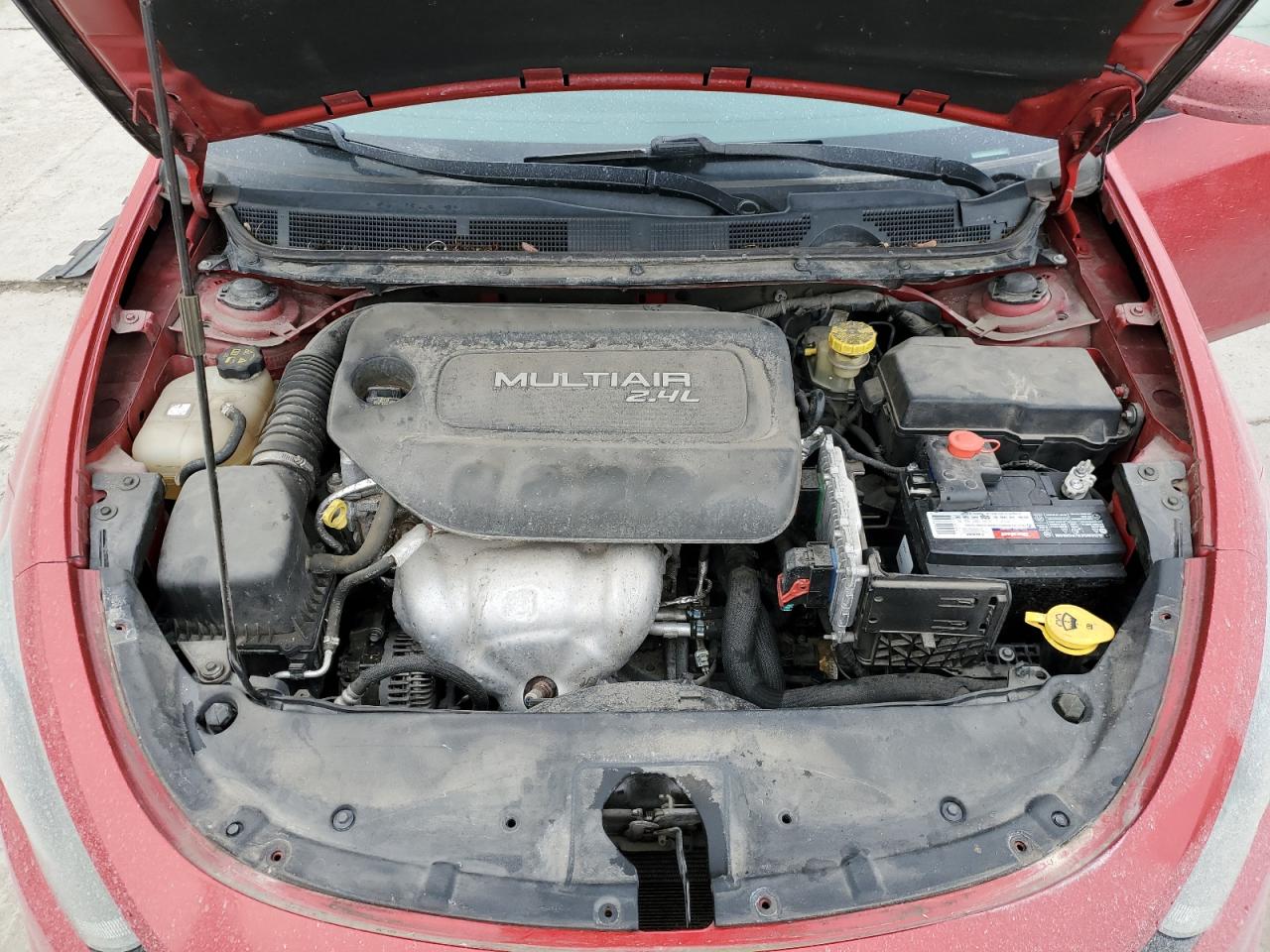 2014 Dodge Dart VIN 1C3CDFBB2ED857895 Copart auction photo, front end / mechanical damage thumbnail 11