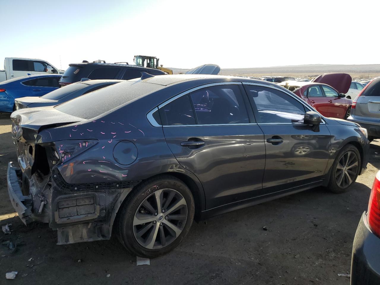 2016 Subaru Legacy VIN 4S3BNBN69G3022624 Copart auction photo, rear end damage thumbnail 3