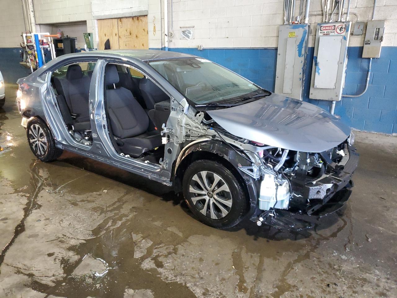 2021 Toyota Corolla VIN JTDEAMDE5MJ023905 Copart auction photo, all over damage thumbnail 4