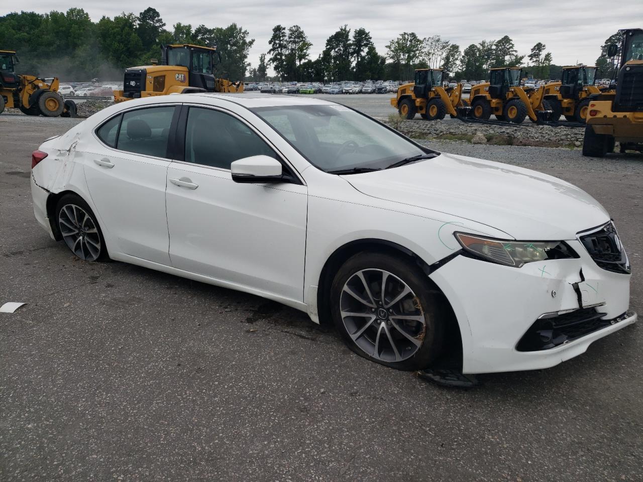 2017 Acura TLX VIN 19UUB3F73HA001572 Copart auction photo, all over damage thumbnail 4