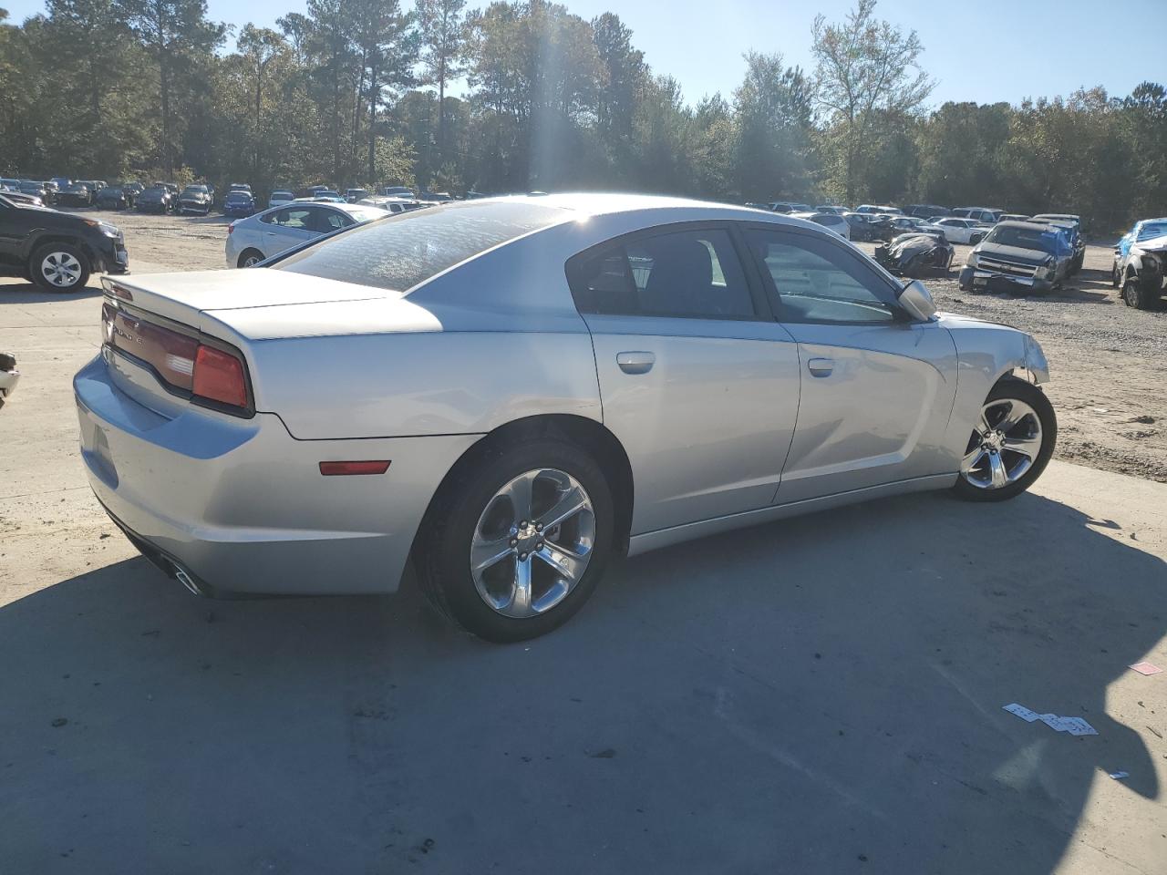2012 Dodge Charger VIN 2C3CDXHG0CH126133 Copart auction photo, front end damage thumbnail 3