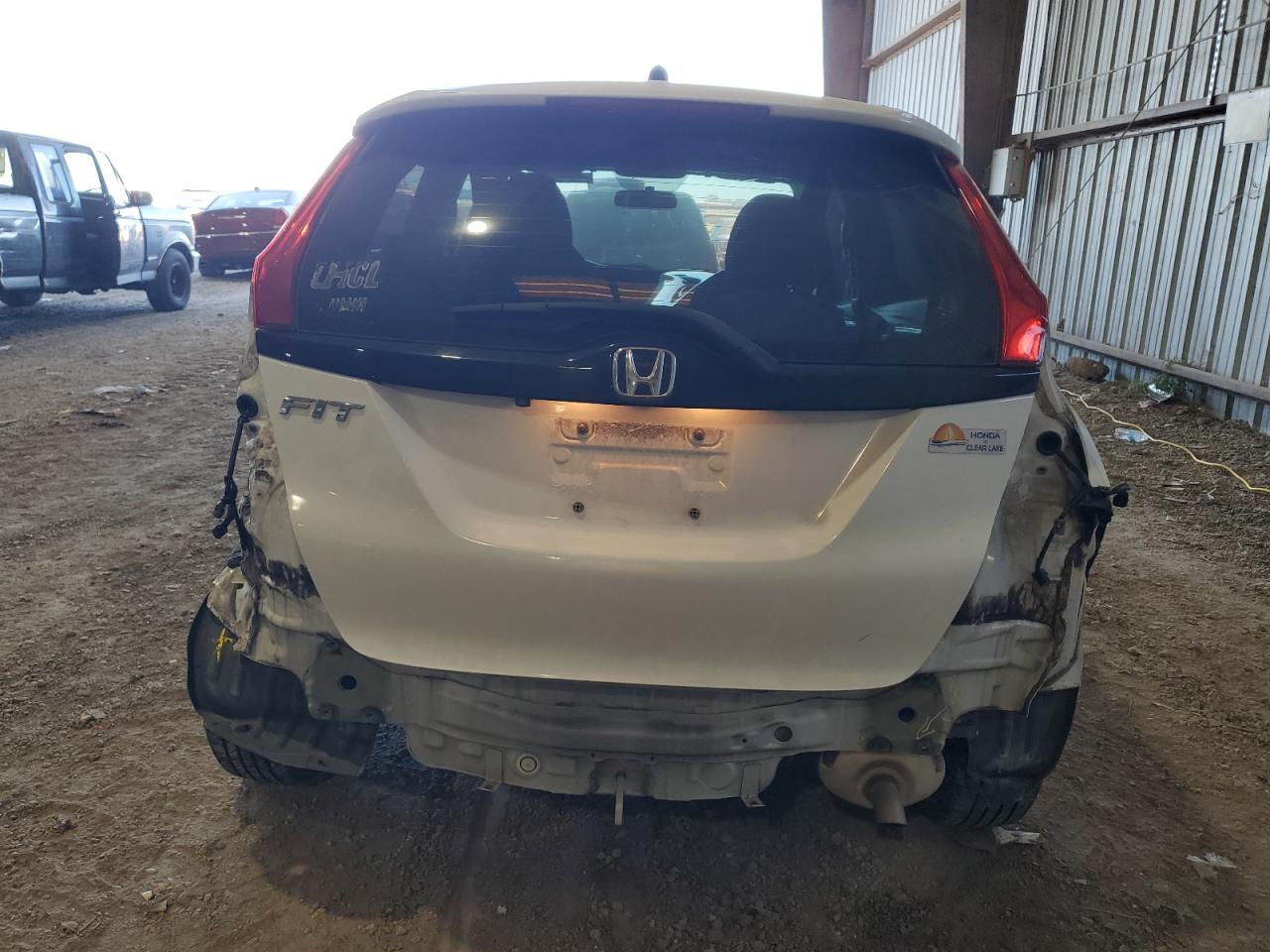 2017 Honda Fit VIN 3HGGK5H5XHM708613 Copart auction photo, rear end / minor dent/scratches damage thumbnail 6