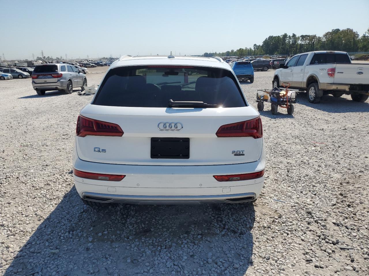 2018 Audi Q5 VIN WA1BNAFY0J2223636 Copart auction photo, side damage thumbnail 6