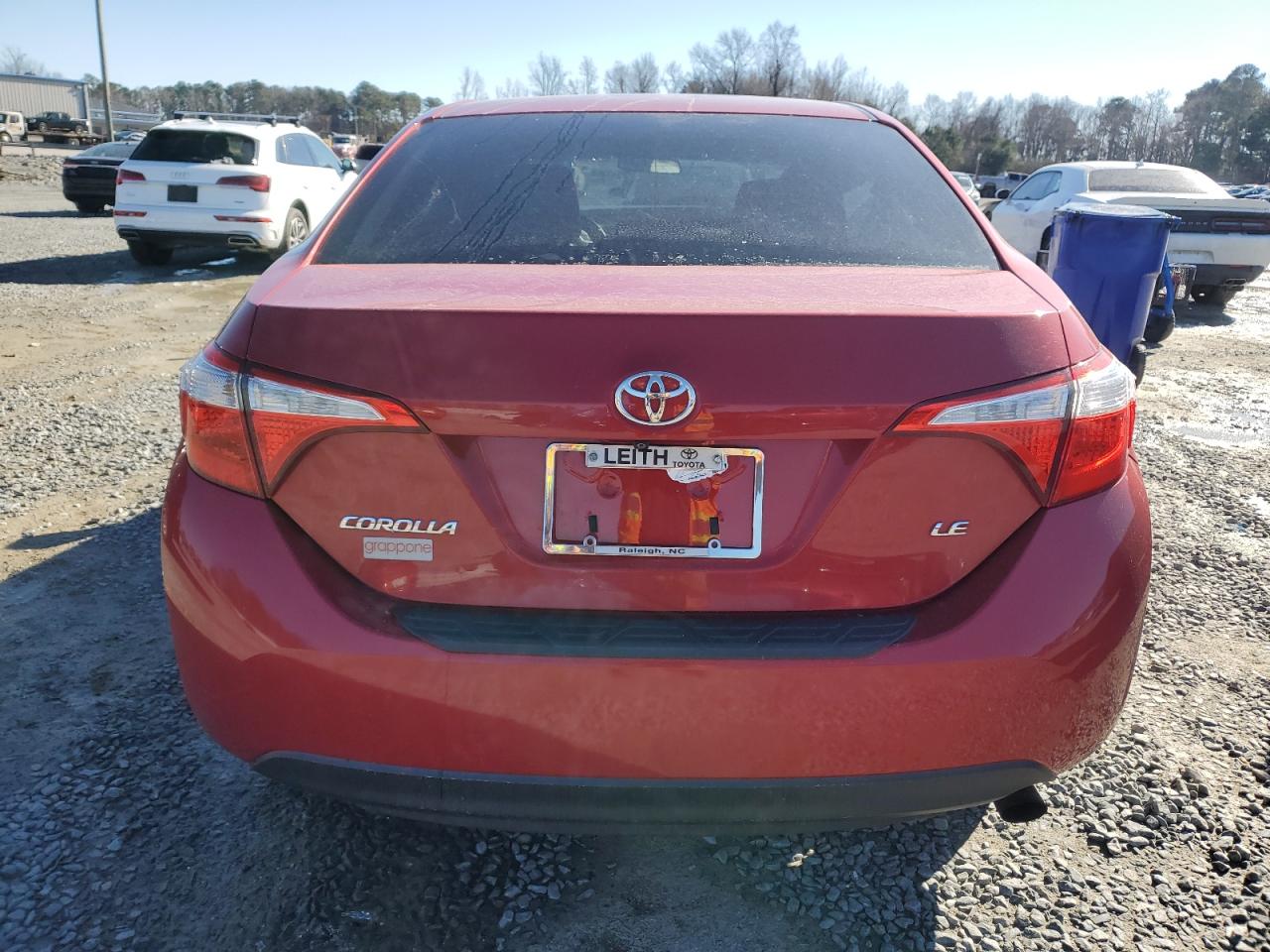 2015 Toyota Corolla VIN 2T1BURHE9FC397028 Copart auction photo, front end / undercarriage damage thumbnail 6