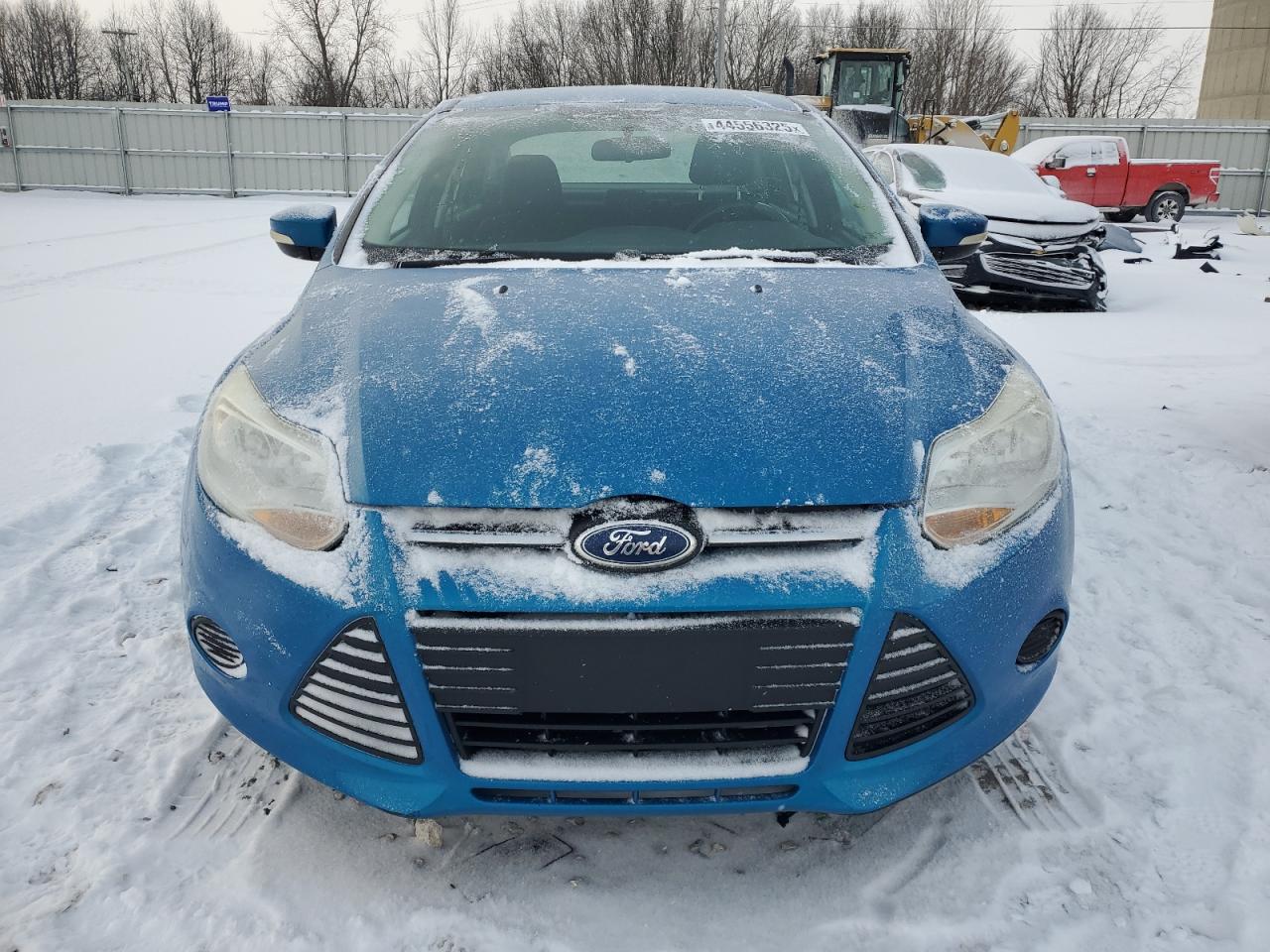 2014 Ford Focus VIN 1FADP3F22EL122717 Copart auction photo, side damage thumbnail 5