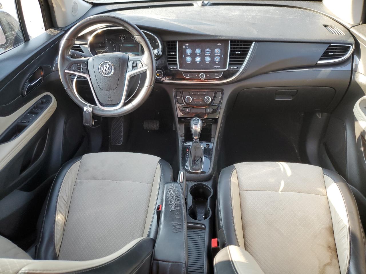2017 Buick Encore VIN KL4CJESB1HB175177 Copart auction photo, front end / side damage thumbnail 8