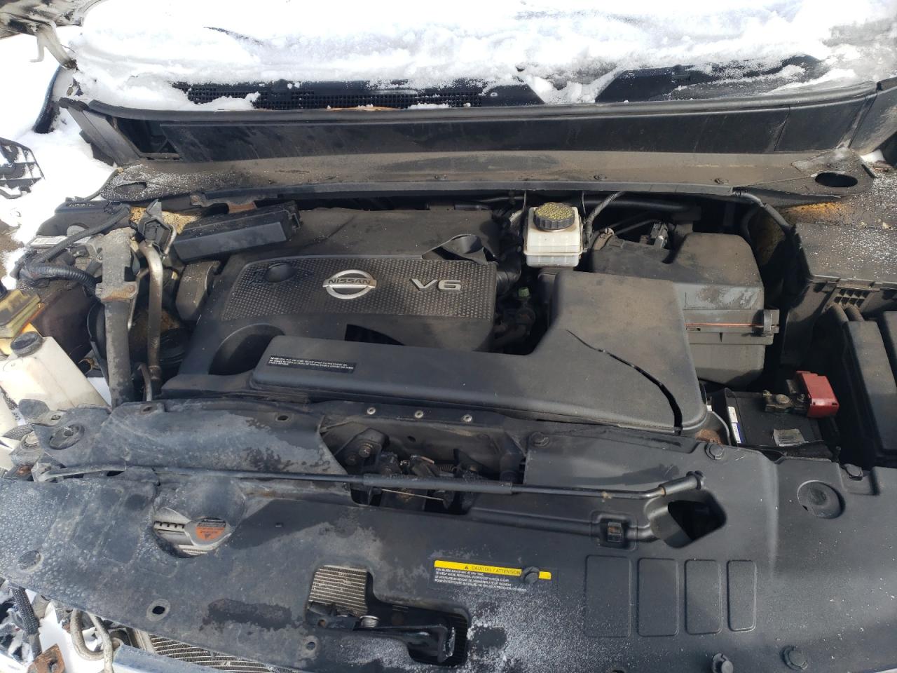 2014 Nissan Pathfinder VIN 5N1AR2MM8EC642003 Copart auction photo, front end damage thumbnail 12