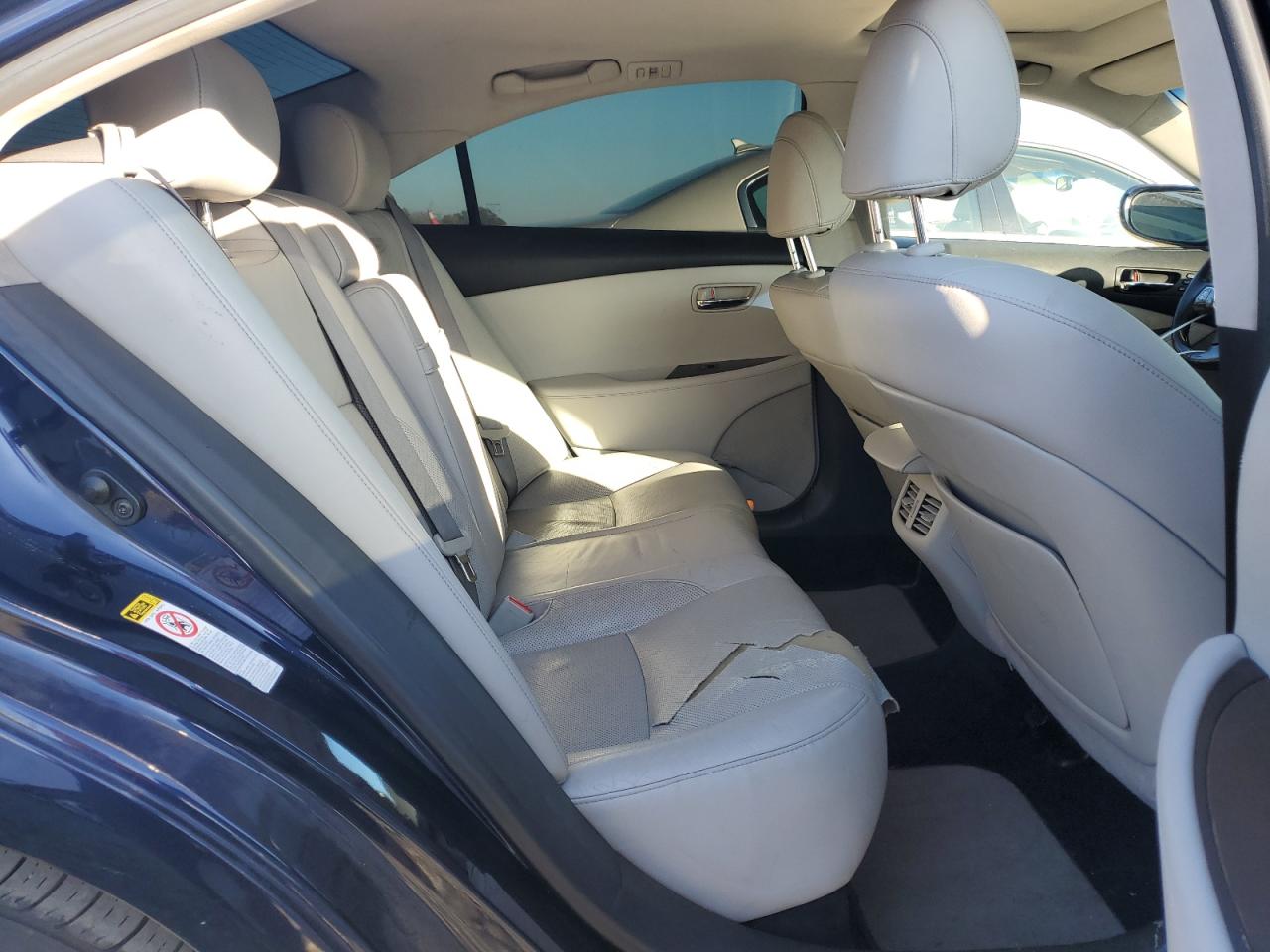 2011 Lexus ES VIN JTHBK1EG5B2437268 Copart auction photo, front end / side damage thumbnail 10