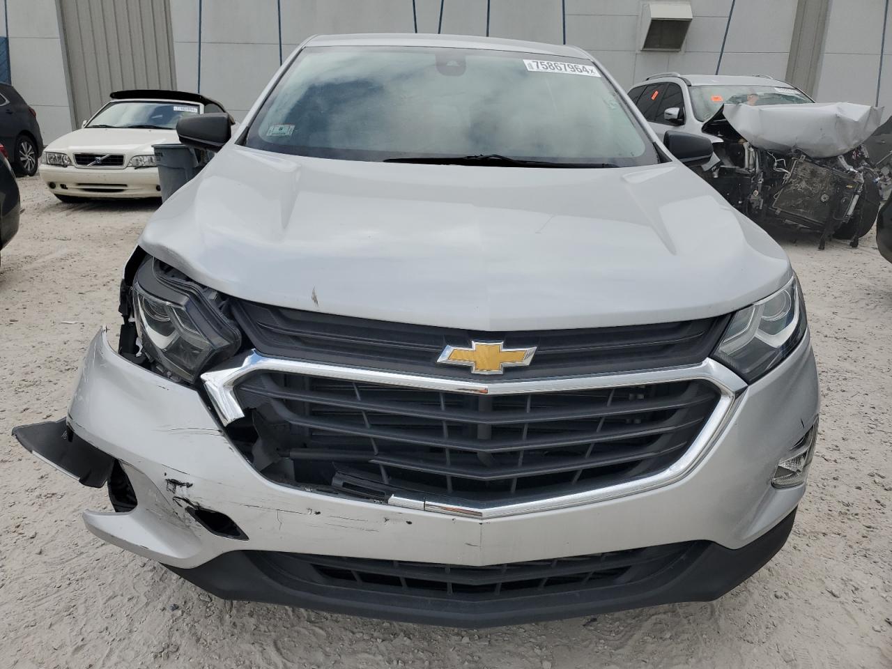 2020 Chevrolet Equinox VIN 2GNAXHEV5L6176953 Copart auction photo, front end / rear end damage thumbnail 5