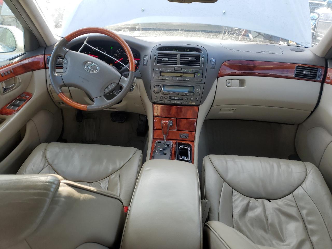 2001 Lexus LS VIN JTHBN30F510008255 Copart auction photo, rear end / side damage thumbnail 8