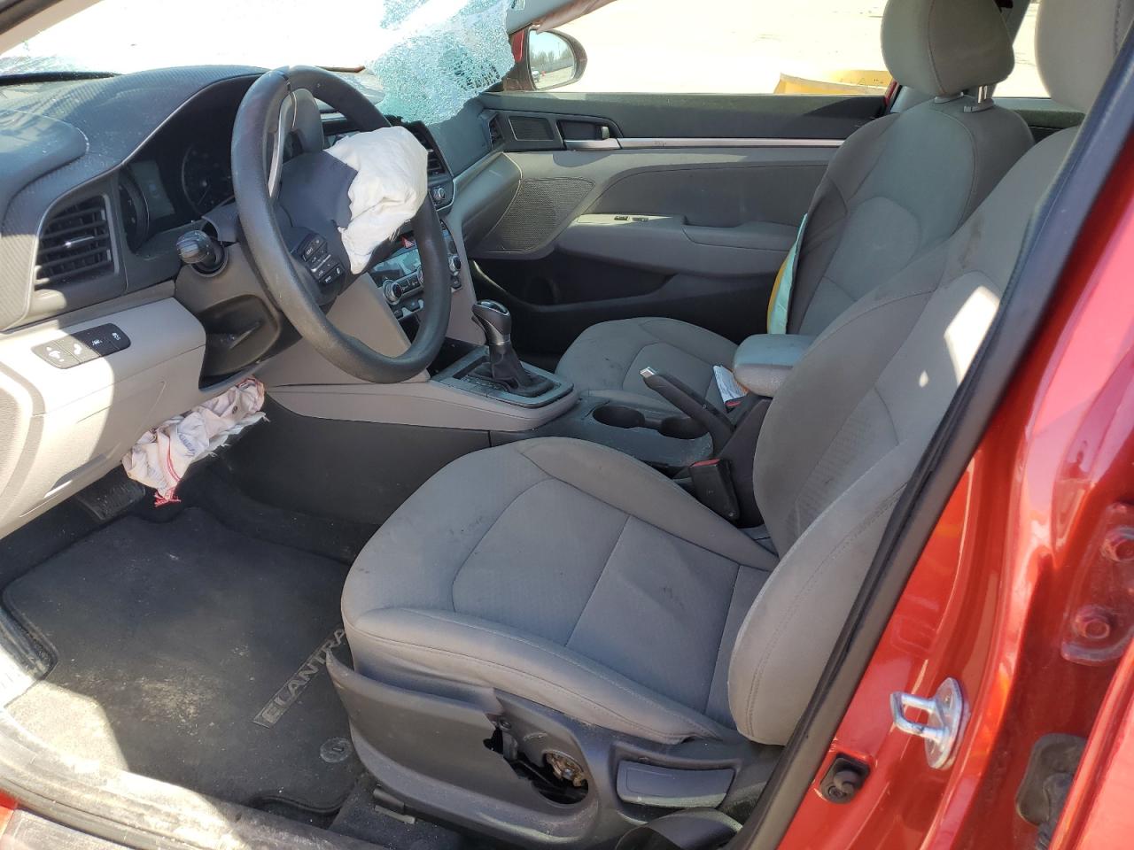 2020 Hyundai Elantra VIN 5NPD84LF6LH580136 Copart auction photo, front end / hail damage thumbnail 7
