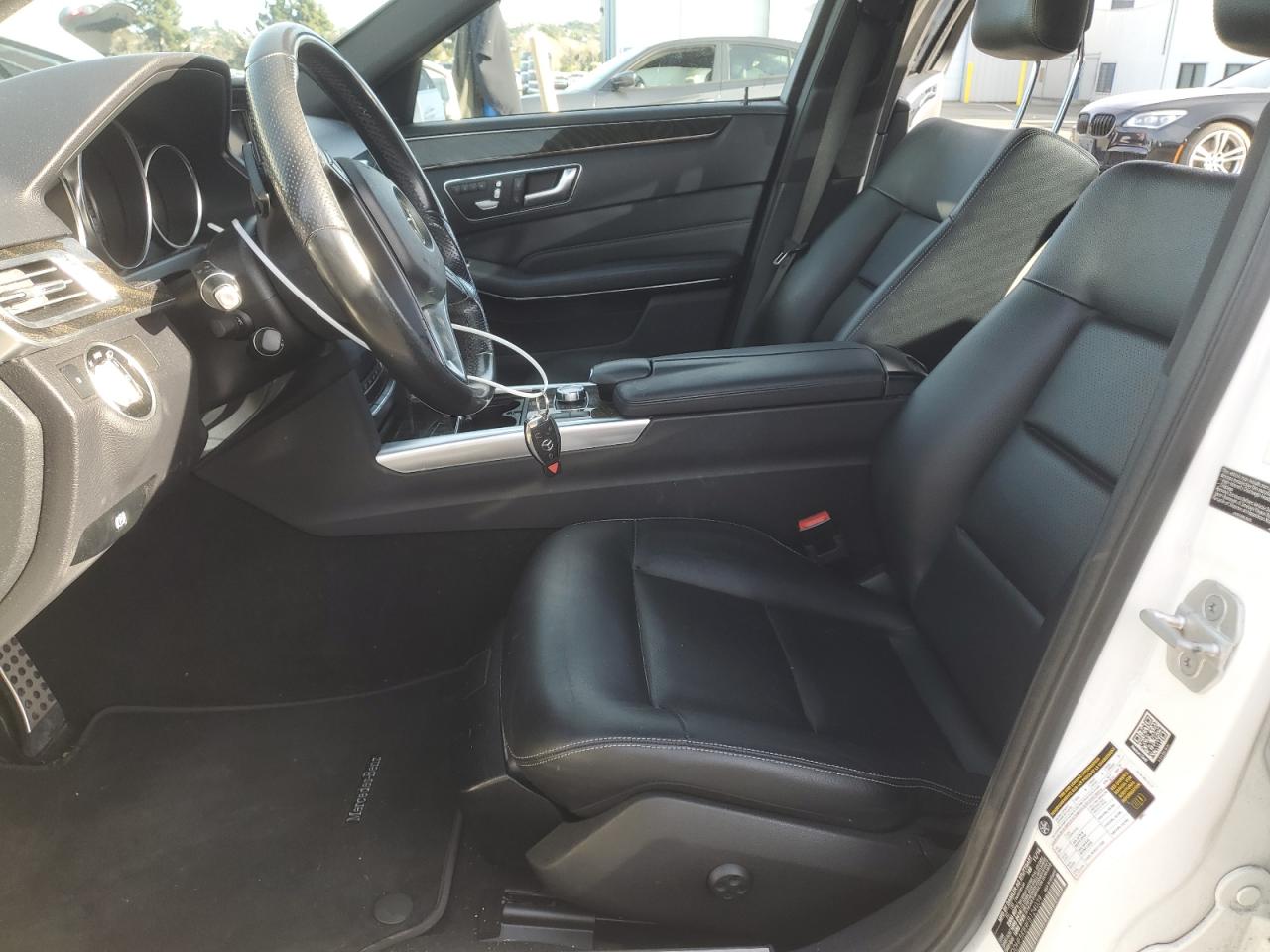 2015 Mercedes-Benz E-klasse VIN WDDHF5KB9FB124039 Copart auction photo, front end damage thumbnail 7