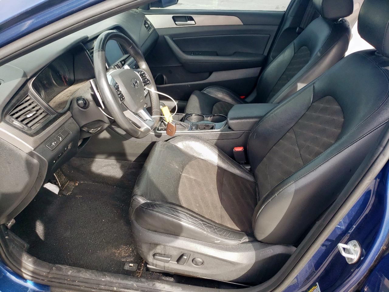 2019 Hyundai Sonata VIN 5NPE34AF8KH796431 Copart auction photo, front end damage thumbnail 7