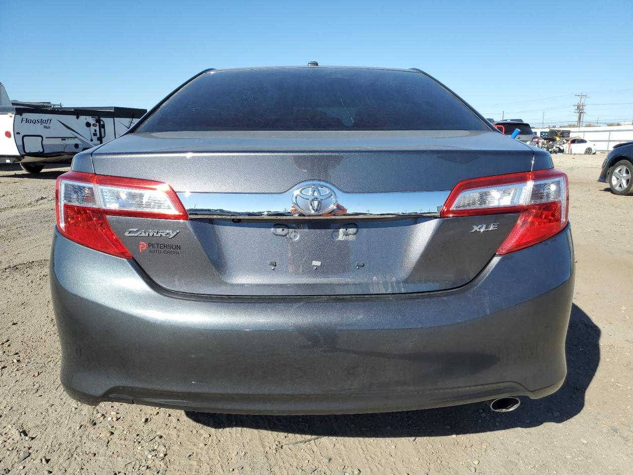 2014 Toyota Camry VIN 4T4BF1FK8ER437767 Copart auction photo, front end / undercarriage damage thumbnail 6