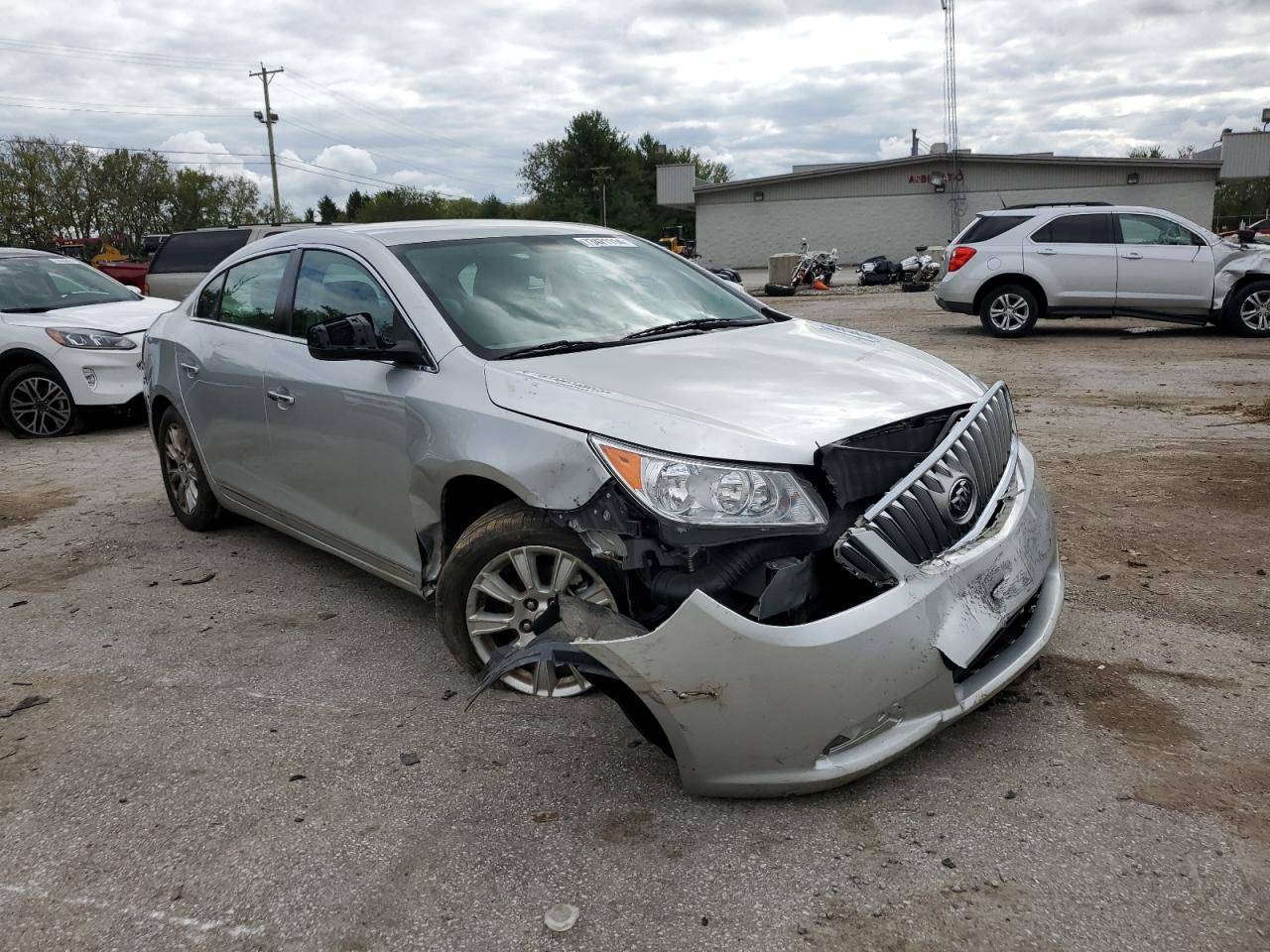 2012 Buick LaCrosse VIN 1G4GB5ER5CF136389 Copart auction photo, front end / rear end damage thumbnail 4