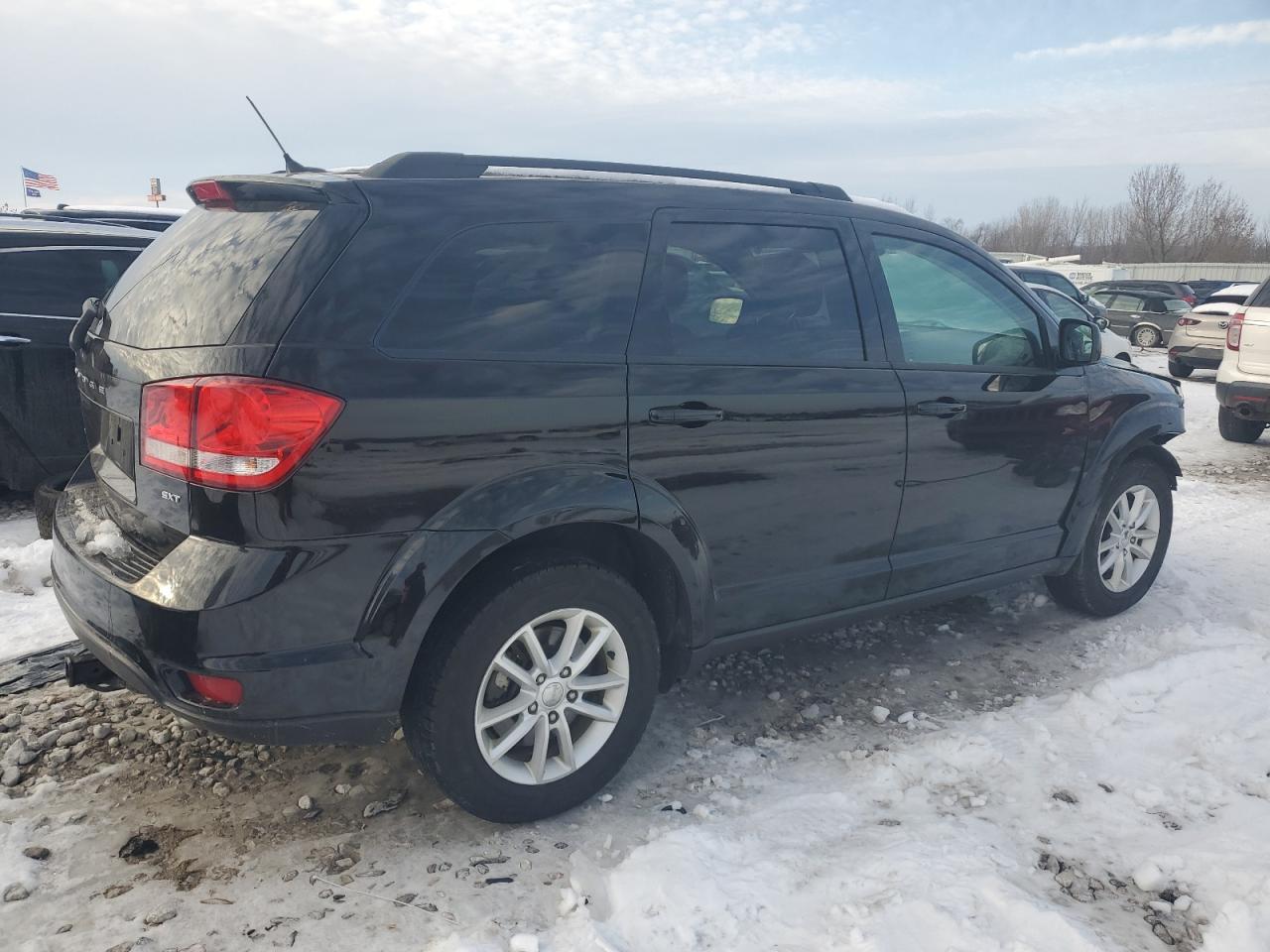 2014 Dodge Journey VIN 3C4PDCBG4ET142196 Copart auction photo, front end damage thumbnail 3