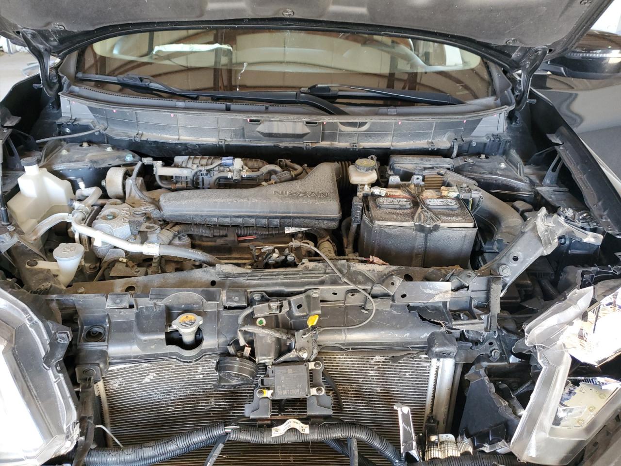 2019 Nissan Rogue VIN KNMAT2MV5KP558322 Copart auction photo, front end / undercarriage damage thumbnail 13
