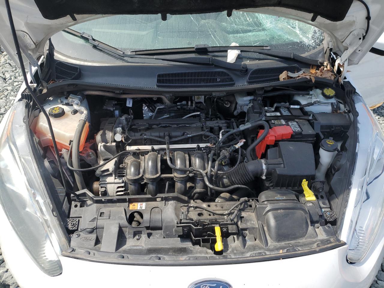 2019 Ford Fiesta VIN 3FADP4BJ0KM156104 Copart auction photo, side damage thumbnail 11