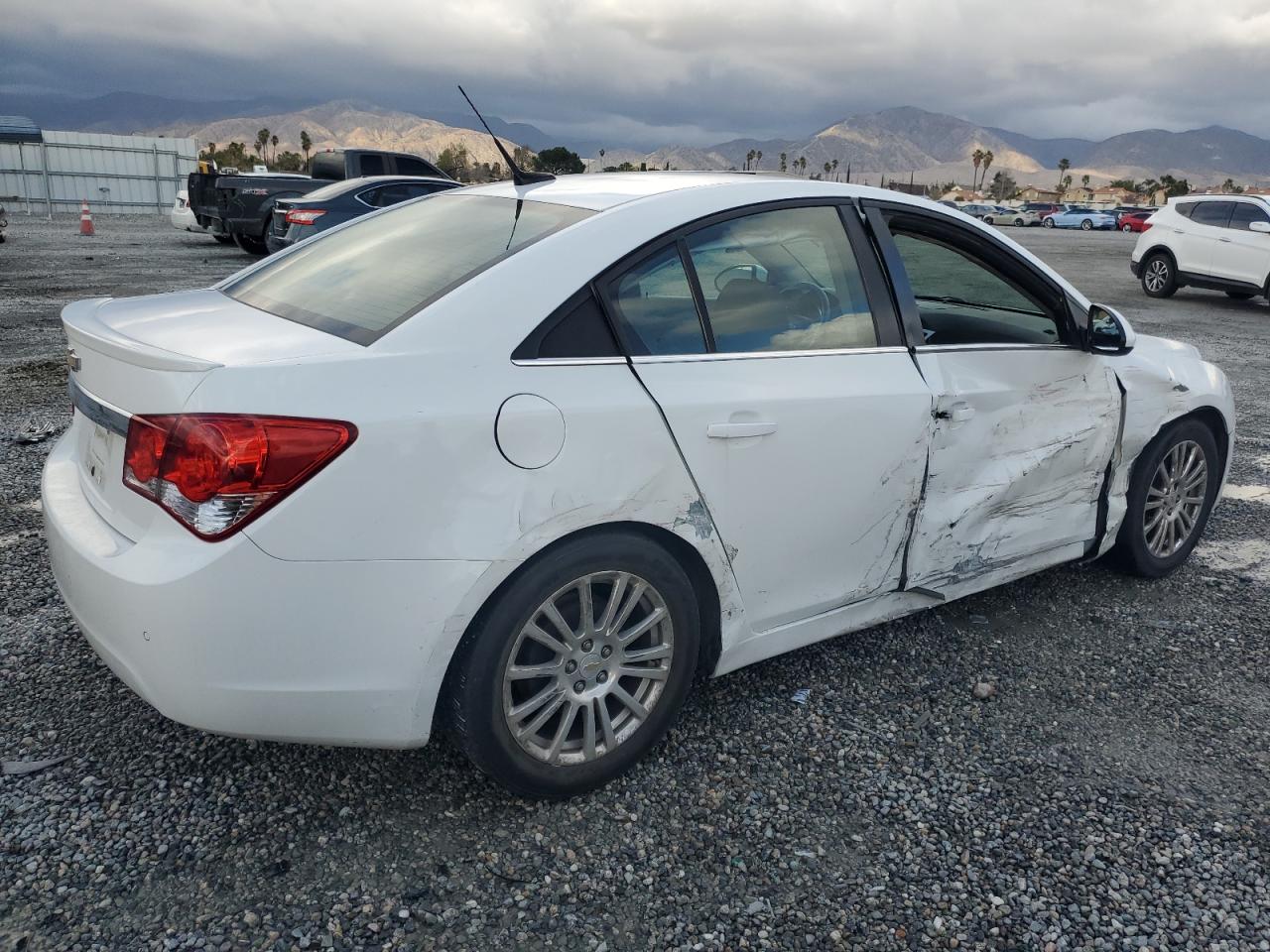 2011 Chevrolet Cruze VIN 1G1PJ5S94B7298379 Copart auction photo, all over damage thumbnail 3