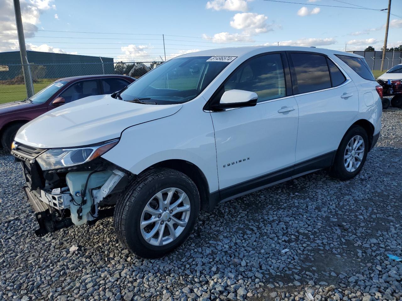 2018 Chevrolet Equinox VIN 2GNAXJEV7J6285550 - Copart auction photo