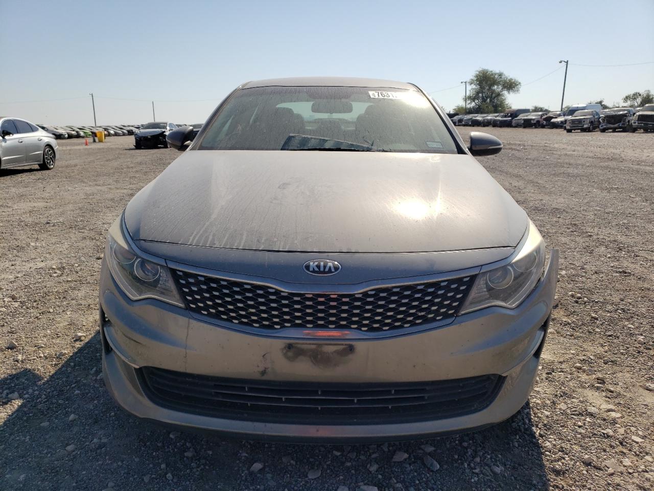 2016 KIA Optima VIN 5XXGU4L31GG042296 Copart auction photo, front end damage thumbnail 5