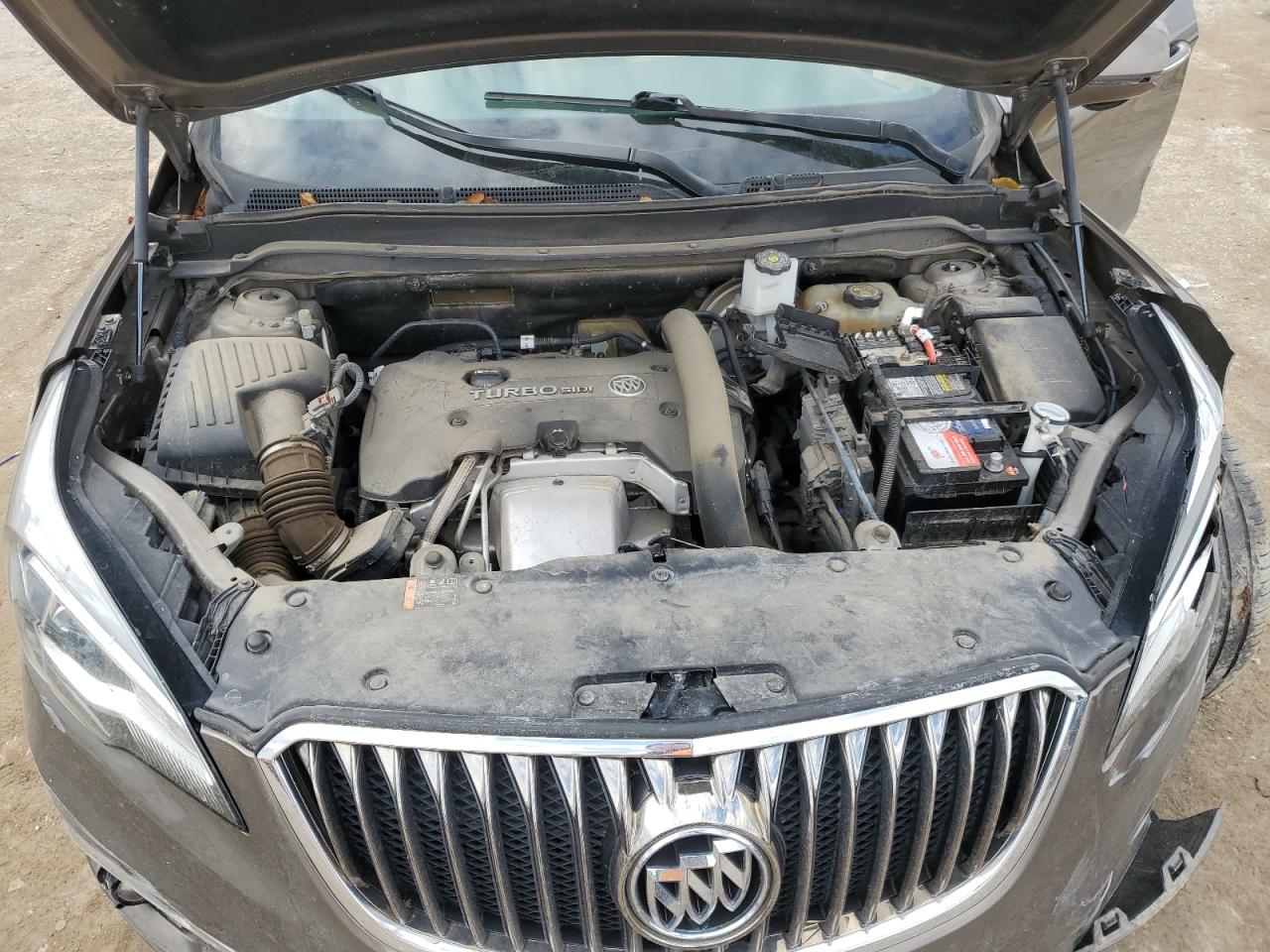 2016 Buick Envision VIN LRBFXESX2GD236521 Copart auction photo, all over damage thumbnail 12