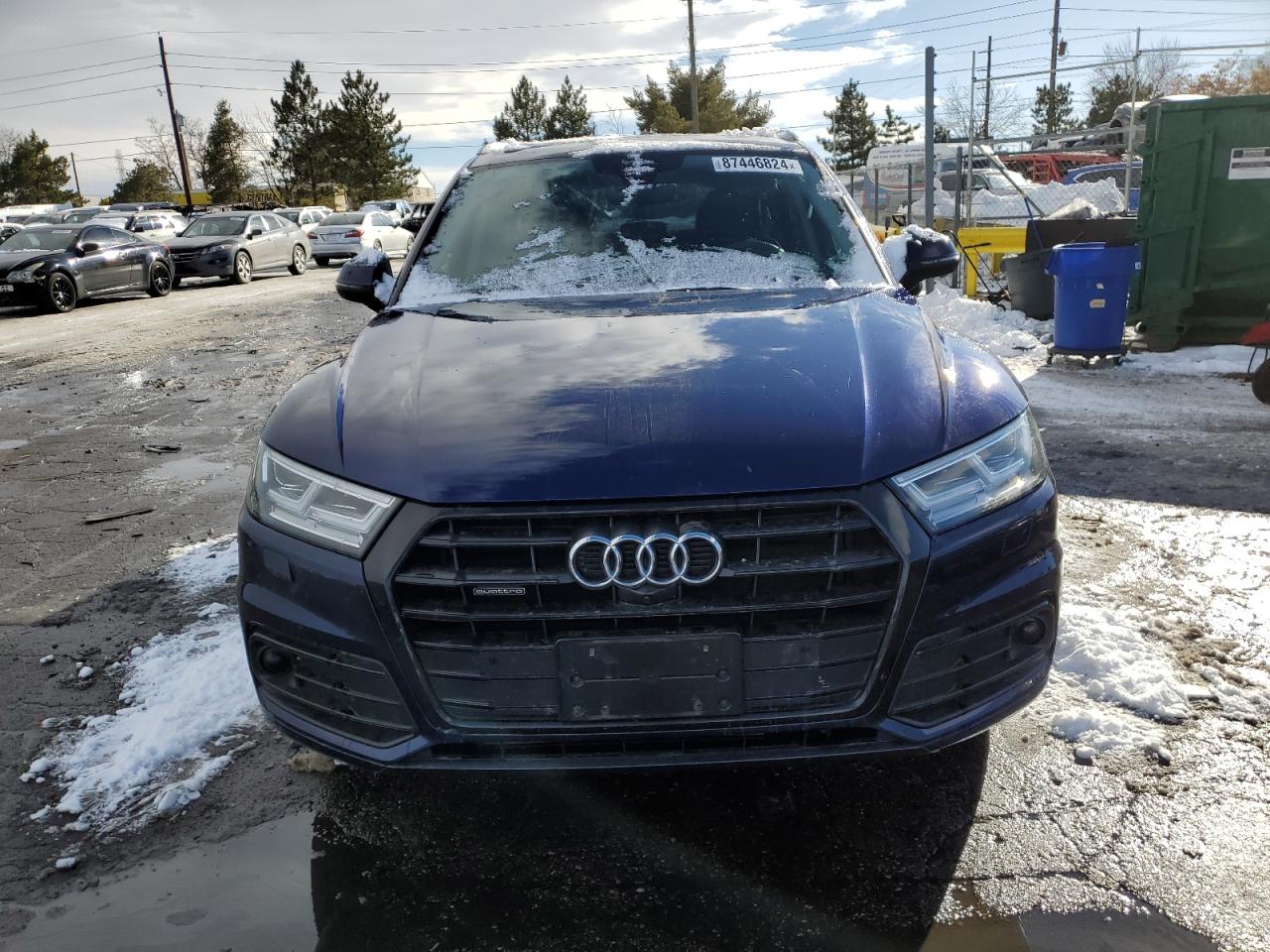 2020 Audi Q5 VIN WA1CNAFY9L2091936 Copart auction photo, all over damage thumbnail 5