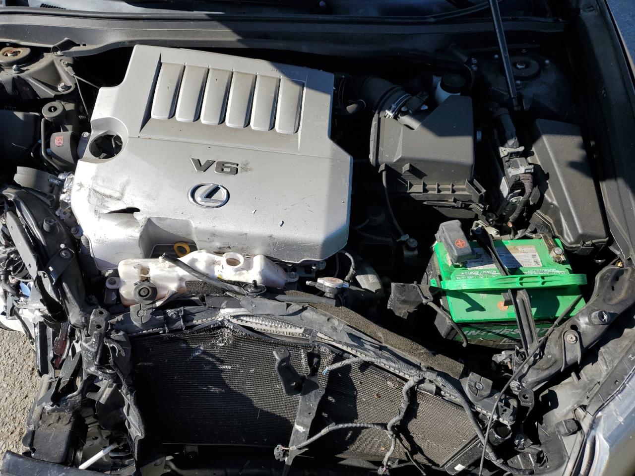 2013 Lexus ES VIN JTHBK1GG8D2017665 Copart auction photo, front end damage thumbnail 12