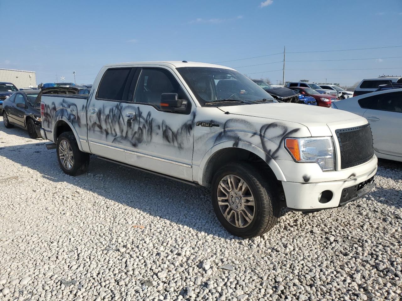 2013 Ford F-150 VIN 1FTFW1CF0DFB49560 Copart auction photo, vandalism damage thumbnail 4
