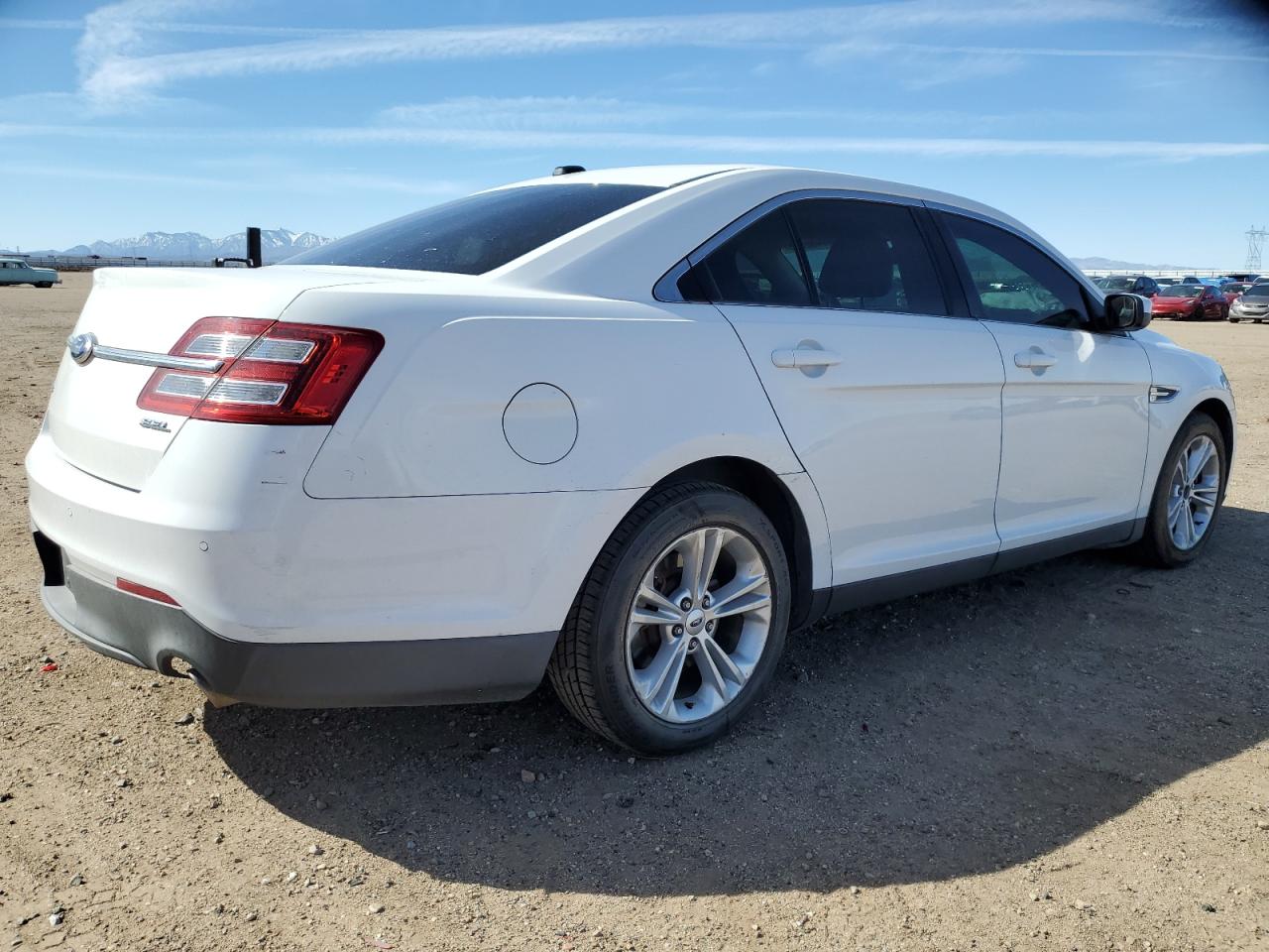 2013 Ford Taurus VIN 1FAHP2E88DG210048 Copart auction photo, front end / side damage thumbnail 3