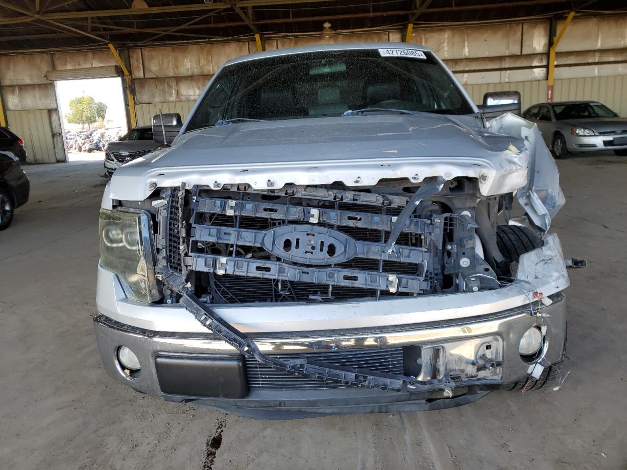 2013 Ford F-150 VIN 1FTEW1CM5DKF74113 Copart auction photo, front end damage thumbnail 5