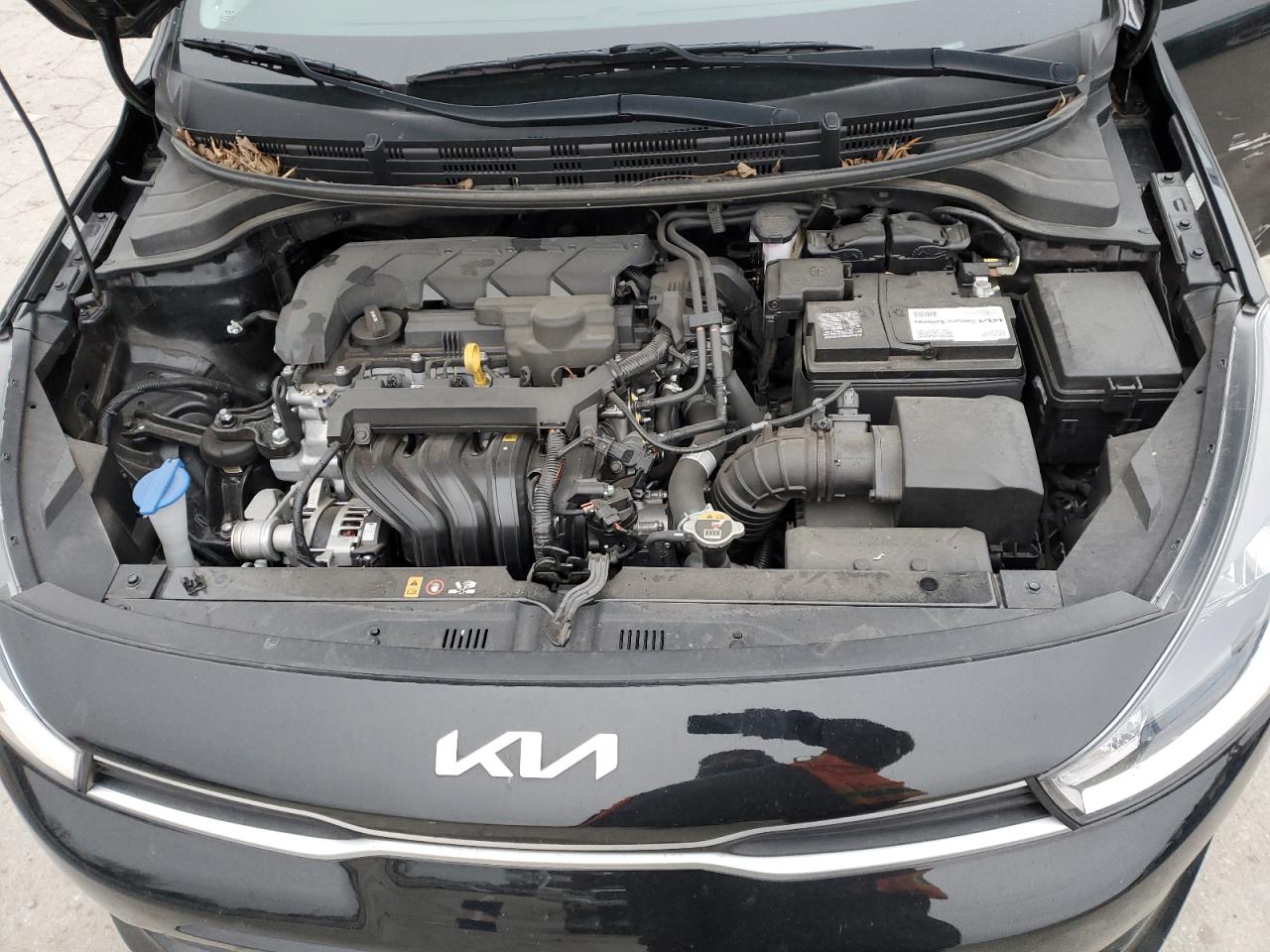 2023 KIA Rio VIN 3KPA24ADXPE523681 Copart auction photo, rear end damage thumbnail 11