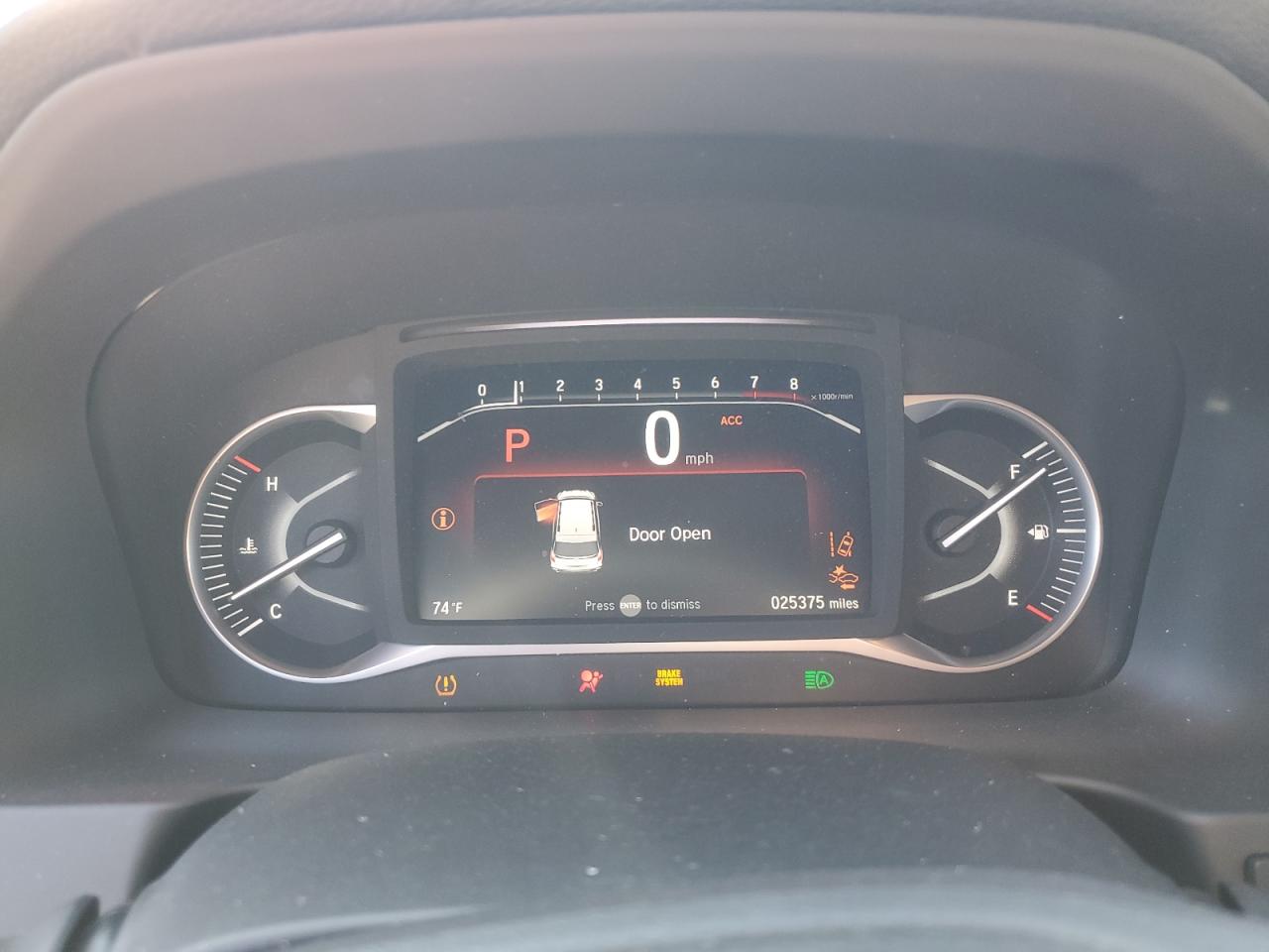 2022 Honda Passport VIN 5FNYF8H55NB003534 Copart auction photo, front end / minor dent/scratches damage thumbnail 9