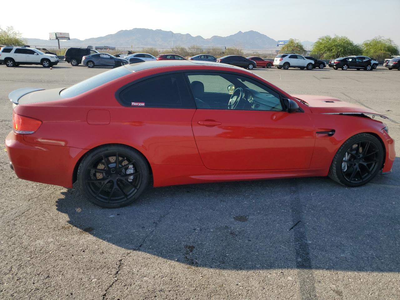 2009 BMW M3 VIN WBSWD93599P361282 Copart auction photo, front end / mechanical damage thumbnail 3