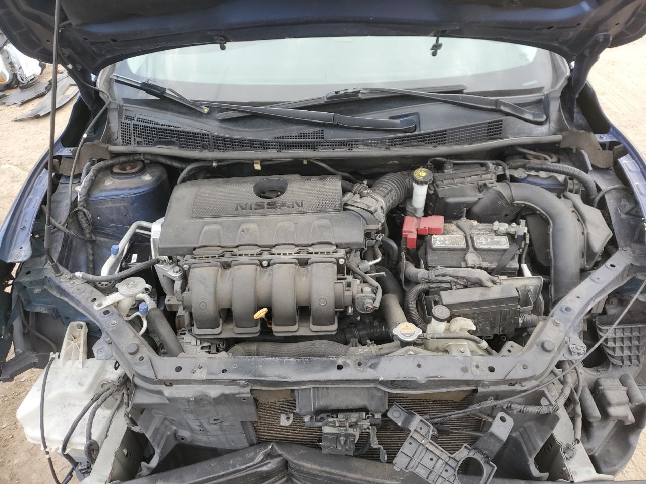 2016 Nissan Sentra VIN 3N1AB7AP7GY232472 Copart auction photo, all over / front end damage thumbnail 11
