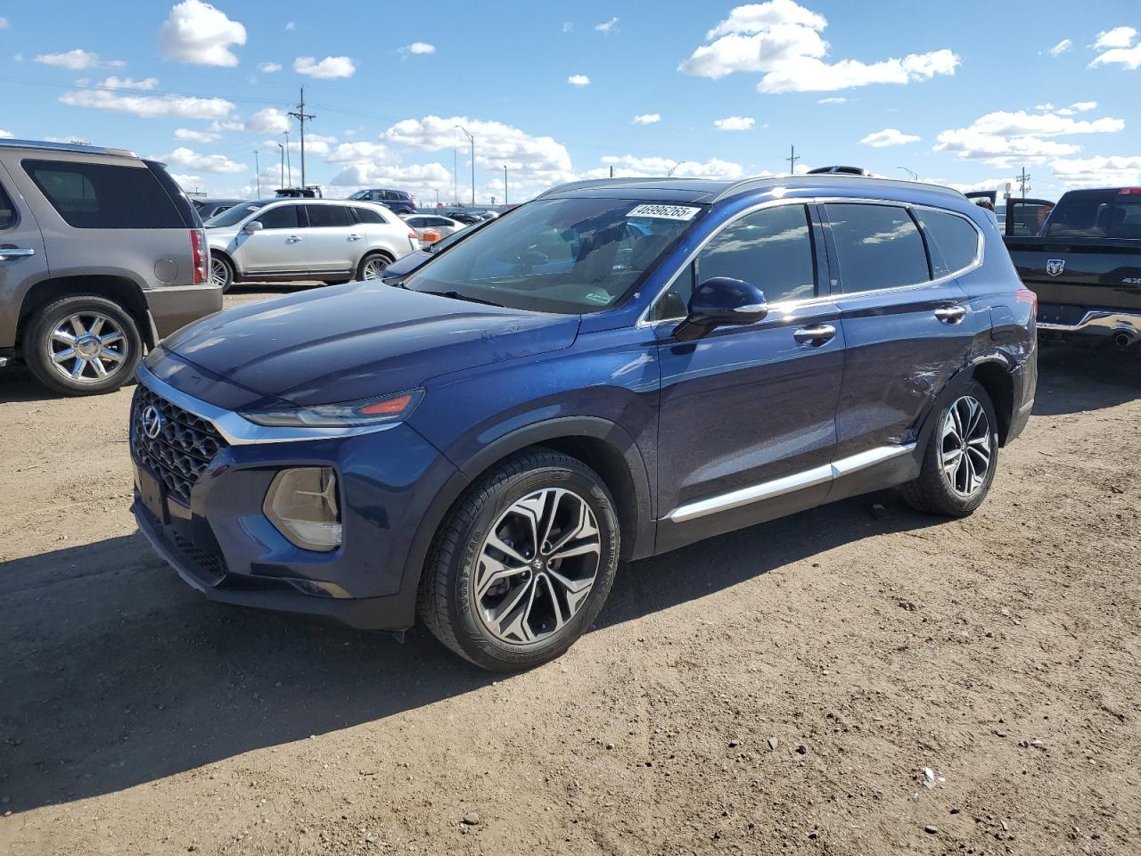 2020 Hyundai Santa Fe VIN 5NMS3CAA5LH163210