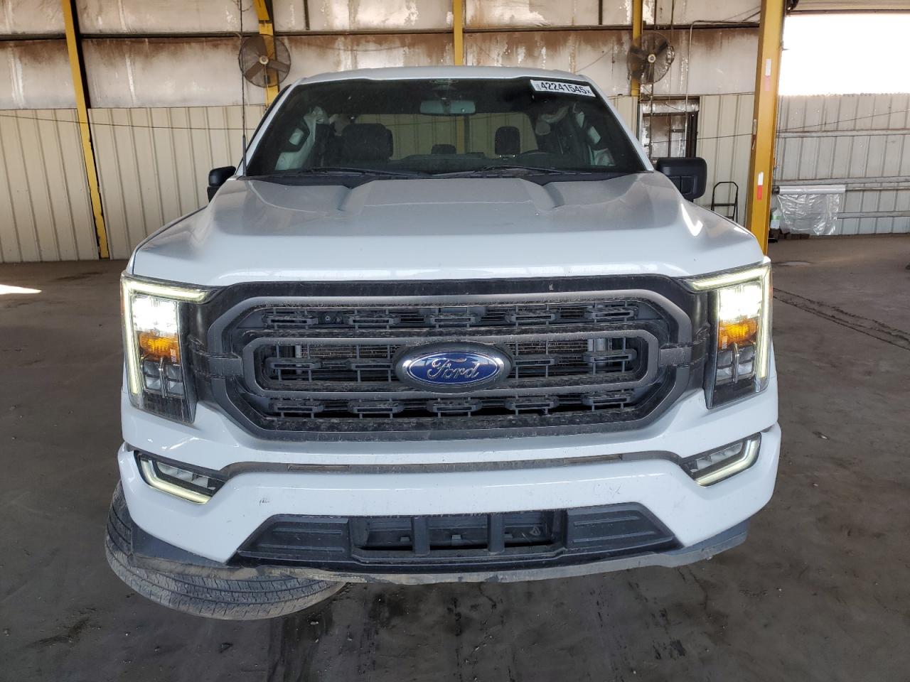 2022 Ford F-150 VIN 1FTEW1C86NFC27015 Copart auction photo, front end / side damage thumbnail 5