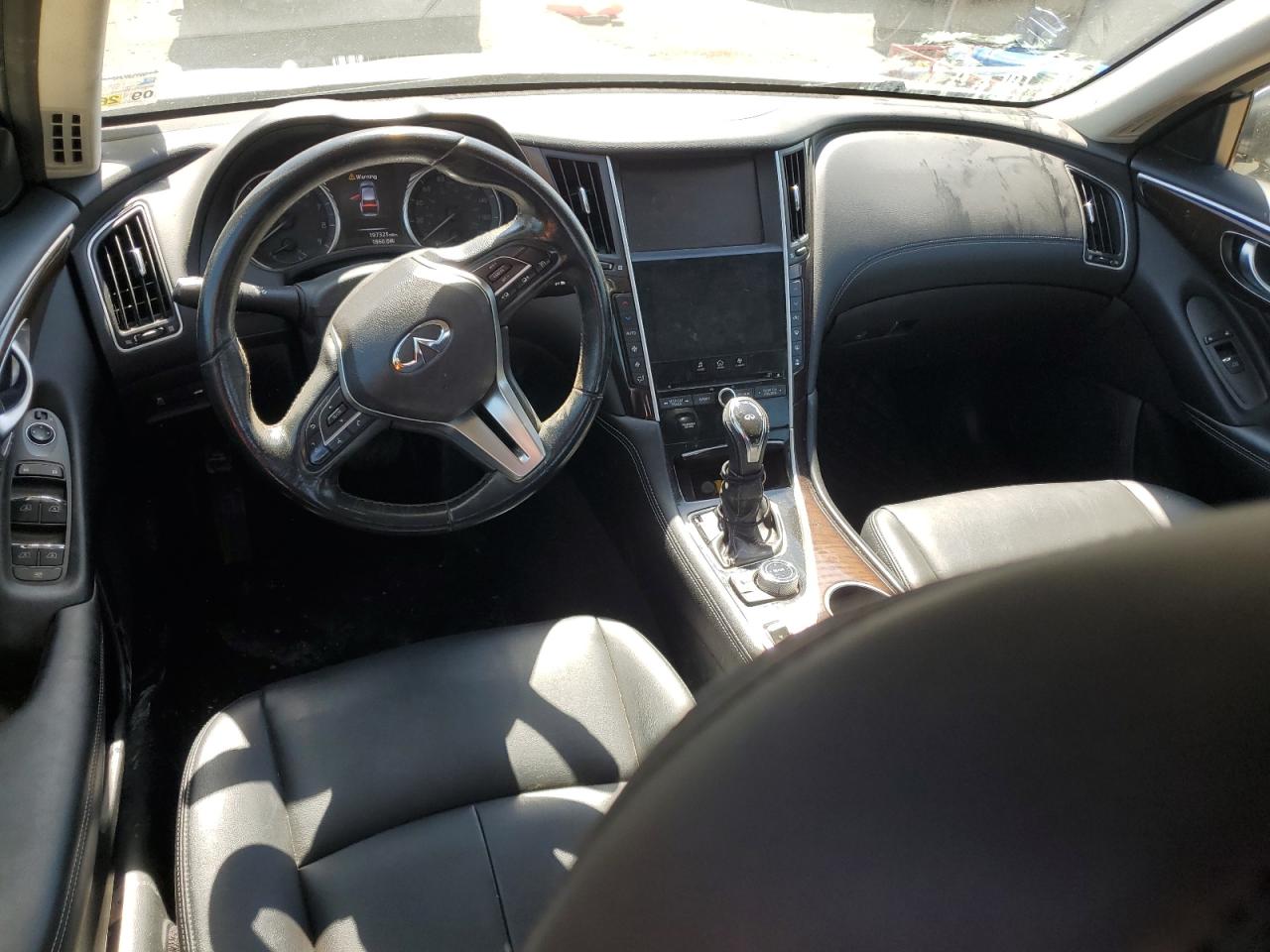 2018 Infiniti Q50 VIN JN1EV7ARXJM442181 Copart auction photo, rear end damage thumbnail 8