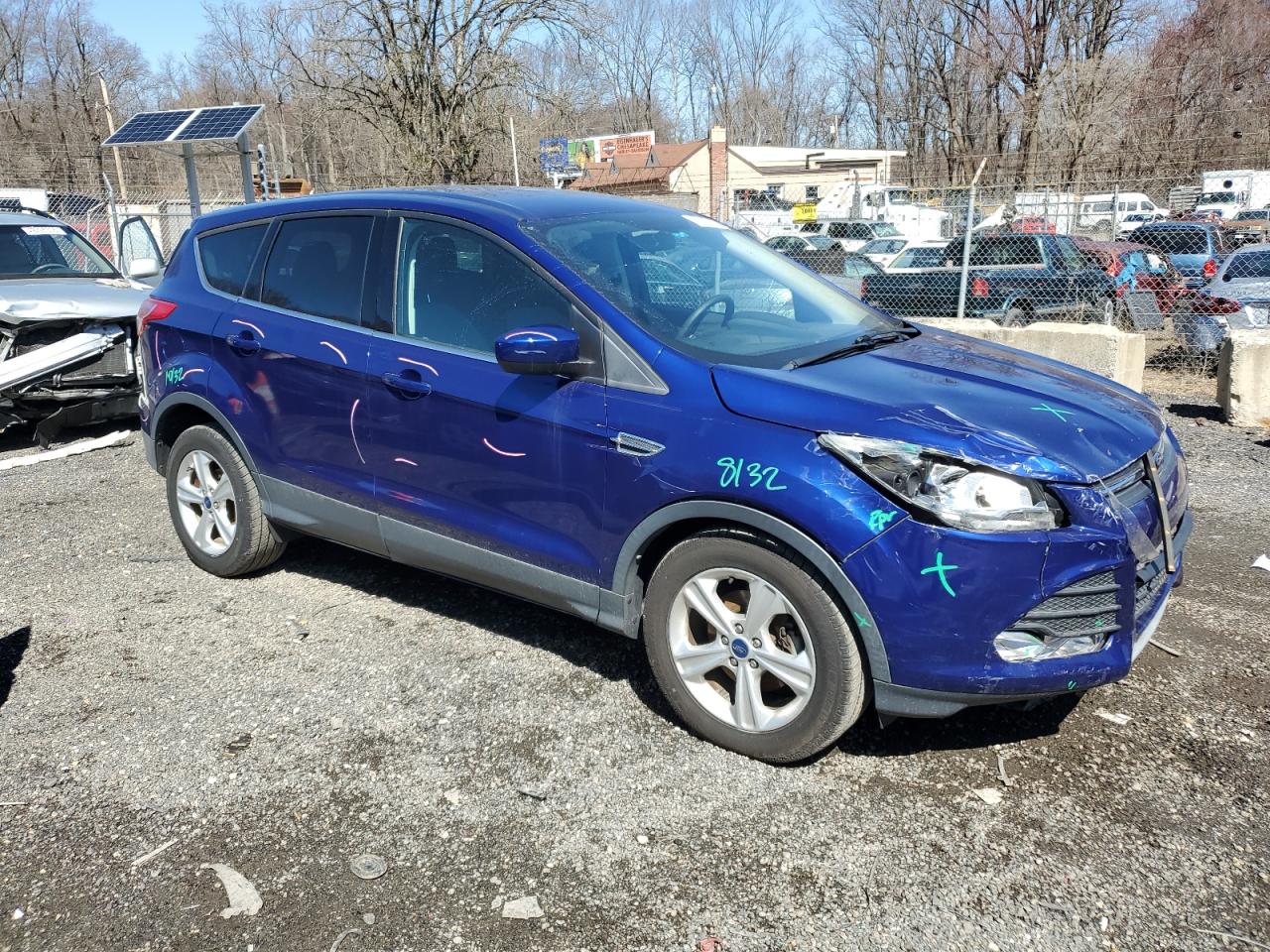 2015 Ford Escape VIN 1FMCU0G76FUA87131 Copart auction photo, front end damage thumbnail 4