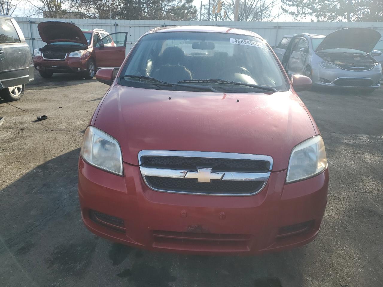 2007 Chevrolet Aveo VIN KL1TG56647B087957 Copart auction photo, undercarriage / minor dent/scratches damage thumbnail 5