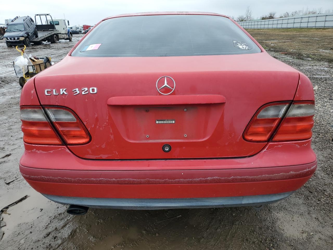 1999 Mercedes-Benz CLK-klasse VIN WDBLJ65G9XF072789 Copart auction photo, front end / side damage thumbnail 6