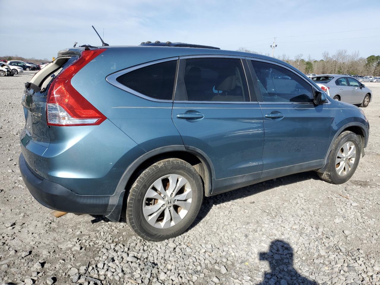 2013 Honda CR-V VIN 5J6RM4H53DL055575 Copart auction photo, front end / all over damage thumbnail 3