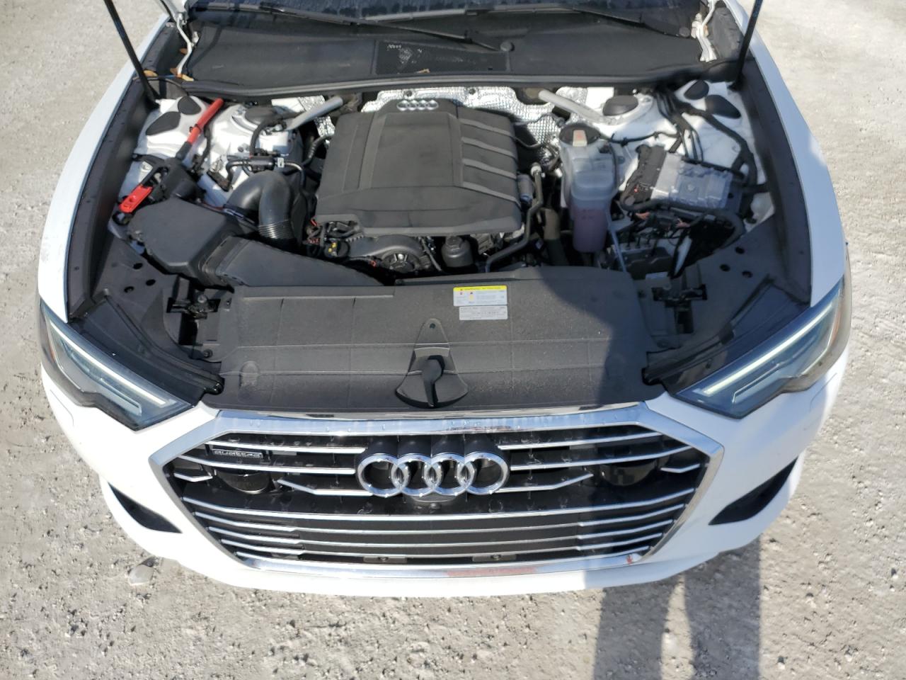 2021 Audi A6 VIN WAUE8AF24MN031836 Copart auction photo, side / front end damage thumbnail 11