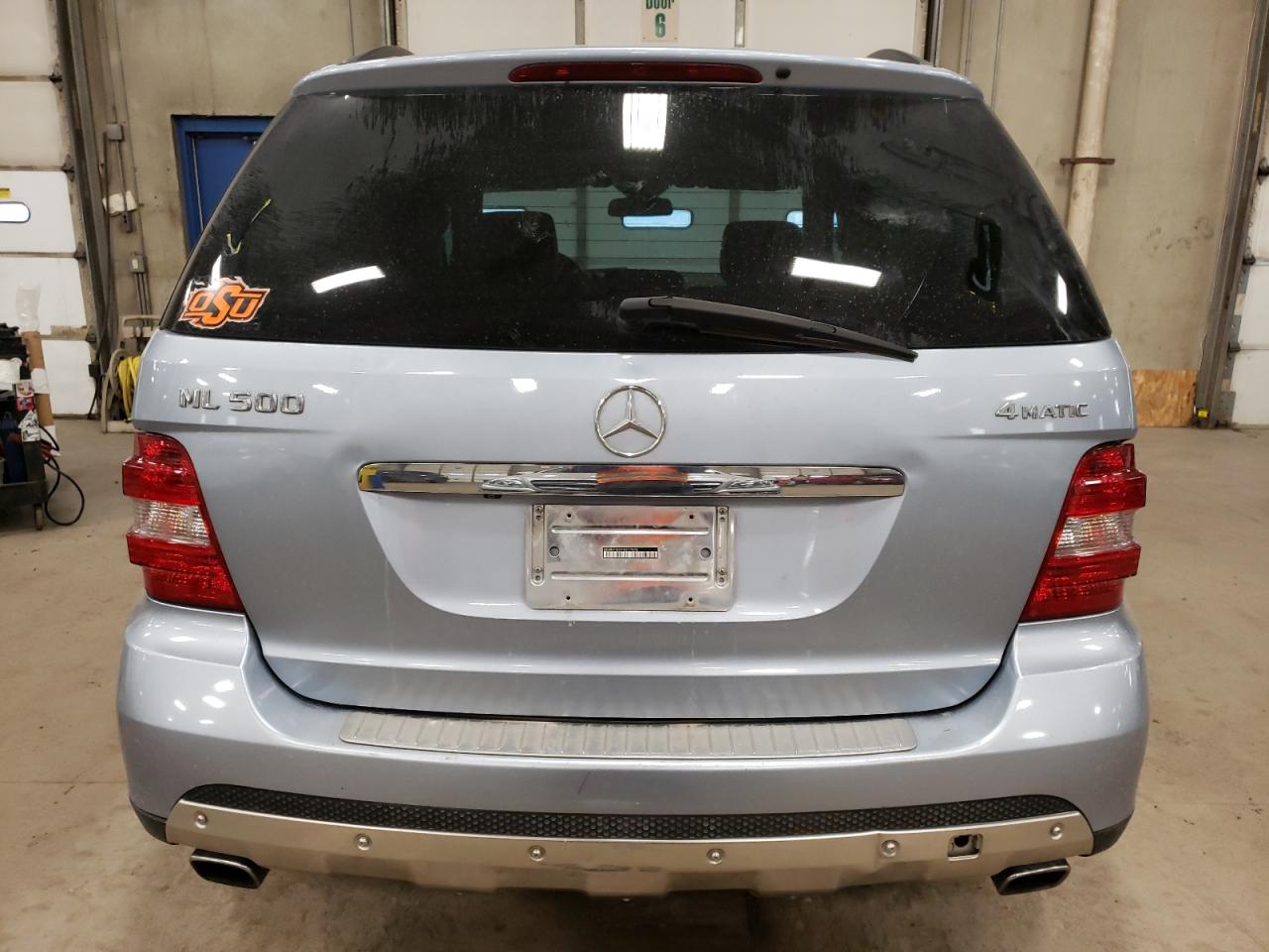 2007 Mercedes-Benz M-klasse VIN 4JGBB75E07A217676 Copart auction photo, side / front end damage thumbnail 6