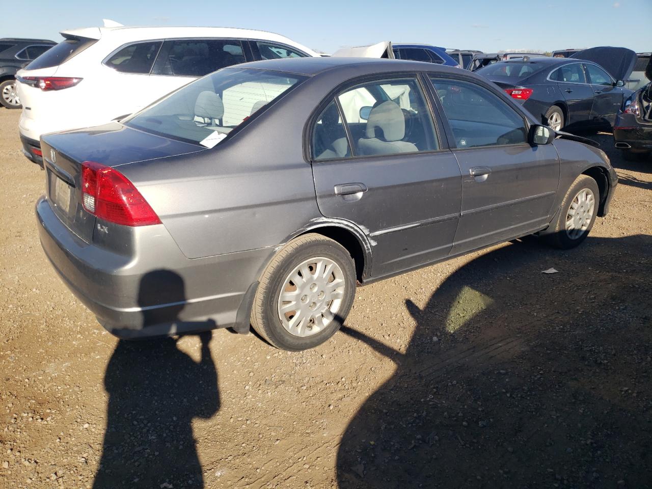 2005 Honda Civic VIN 2HGES15515H551939 Copart auction photo, front end / minor dent/scratches damage thumbnail 3