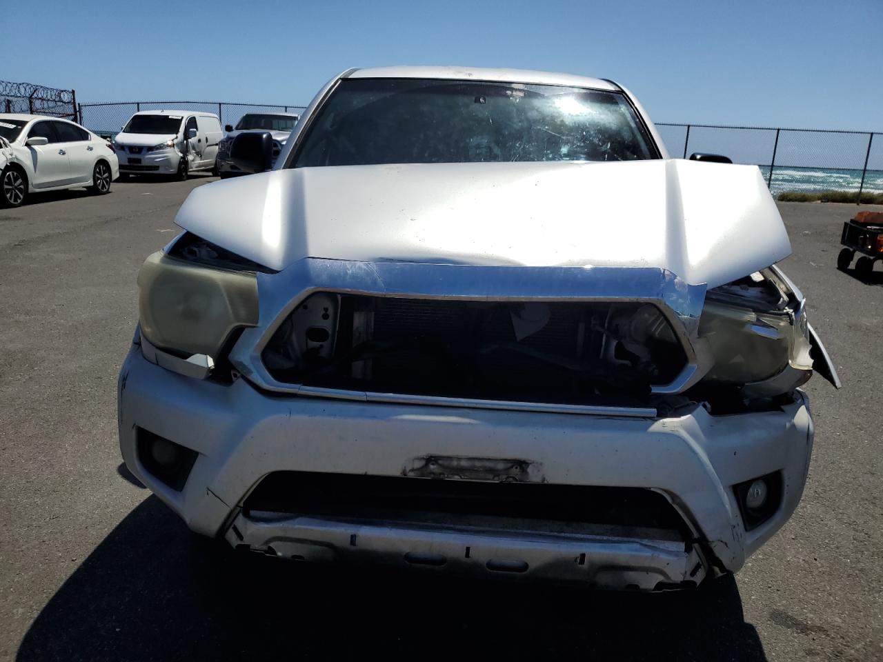 2013 Toyota Tacoma VIN 5TFJX4CN5DX026928 Copart auction photo, front end damage thumbnail 5