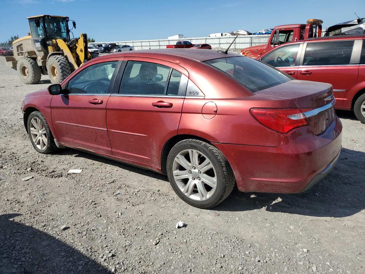 2013 Chrysler 200 VIN 1C3CCBBB3DN732571 Copart auction photo, front end damage thumbnail 2